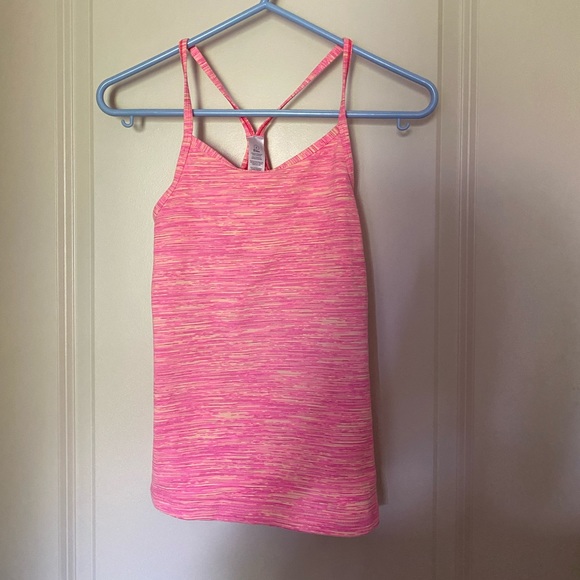 Ivivva pink and orange tank top. - Picture 1 of 2